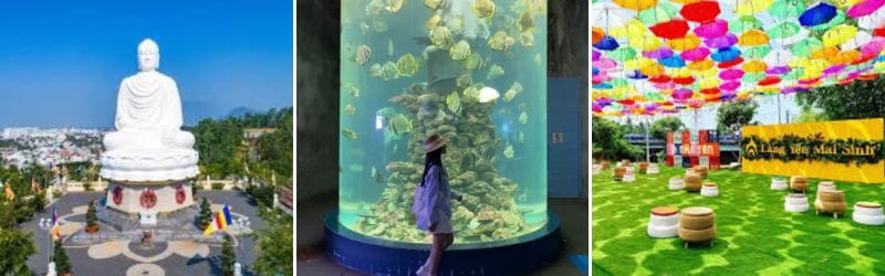 Nha Trang - Chùa Long Sơn - Viện Hải Dương Học