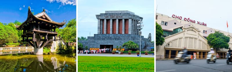 Tham quan Hà Nội - TP.HCM