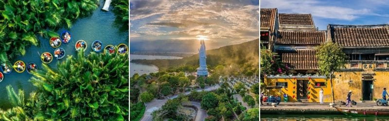 Ngày 1: Tân Sơn Nhất - Đà Nẵng - Sơn Trà - Hội An