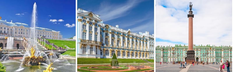 CUNG ĐIỆN MÙA ĐÔNG - THÀNH PHỐ PUSHKIN